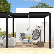 Load image into Gallery viewer, [10X19FT] Alora Premium Powder-Coated Aluminum Pergola With Adjustable Louvers (SAK78345)