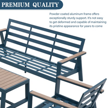 Load image into Gallery viewer, Ainfox Luxurious Aluminum Patio Furniture Set, For Indoor Outdoor