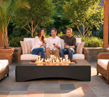 Load image into Gallery viewer, 56" Propane Fire Pit Table, Rectangular Outdoor Gas Fire Pit
