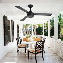 Load image into Gallery viewer, 52" Outdoor Ceiling Fan Without Light - 3 ABS Blades