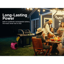 Load image into Gallery viewer, Emerson Rock Party Solar Multicolor LED Bluetooth Outdoor Speaker