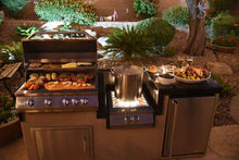 Load image into Gallery viewer, KoKoMo BBQ Island - 7'6" Outdoor Kitchen with 4-Burner Grill, Wok Burner &amp; Refrigerator