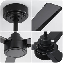 Load image into Gallery viewer, 52" Outdoor Ceiling Fan Without Light - 3 ABS Blades
