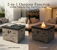 Load image into Gallery viewer, 32-Inch Outdoor Fire Pit Table