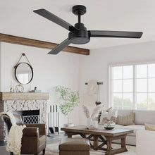 Load image into Gallery viewer, 52" Outdoor Ceiling Fan Without Light - 3 ABS Blades