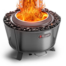 Load image into Gallery viewer, Fireside Pluto R29 Outdoor Fire Pit  - Painted Black
