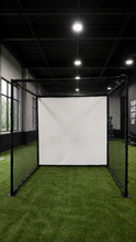 Load image into Gallery viewer, YUNIC Golf Driving Cage with Metal Frame and Simulator Impact Screen