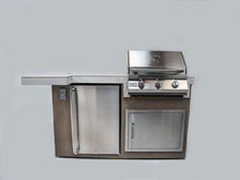 Load image into Gallery viewer, KoKoMo Mini Maui 6' Outdoor Kitchen Island – Compact BBQ Station with Seating