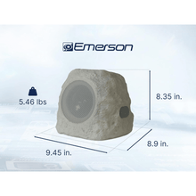Load image into Gallery viewer, Emerson Rock Party Solar Multicolor LED Bluetooth Outdoor Speaker