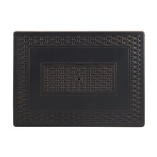 Load image into Gallery viewer, Albany 44" Rectangular Woven Aluminum Convertible Gas Fire Pit Table