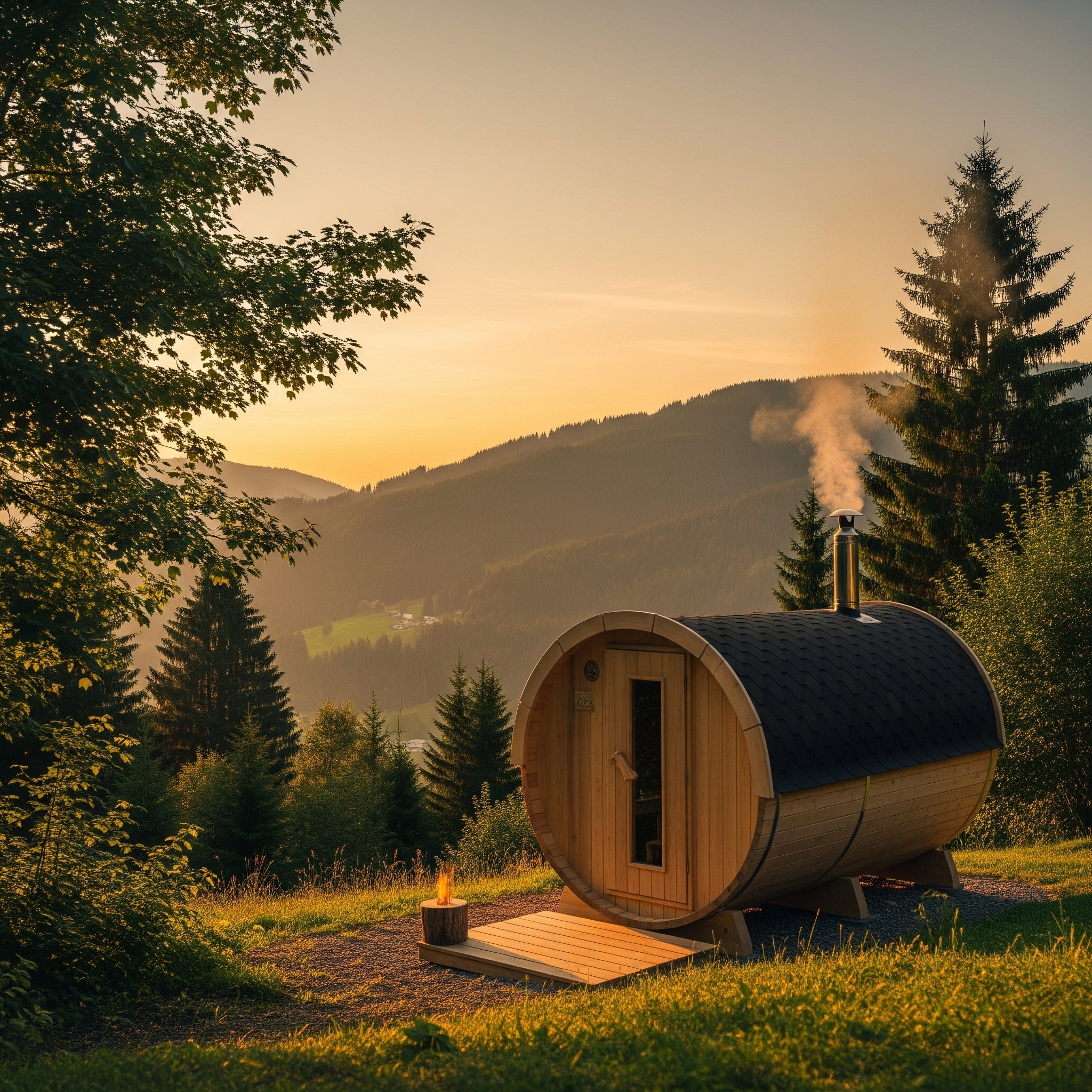Audra Barrel Sauna