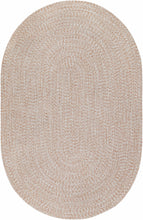 Load image into Gallery viewer, Cream Braided Faux Jute Outdoor Rug