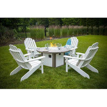 Load image into Gallery viewer, HDPE Round Fire Pit Table USA Made Elementz Blaze