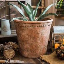 Load image into Gallery viewer, Large Terracotta Red Concrete Planter Pot