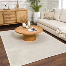 Load image into Gallery viewer, Fadey White 3D Washable Rug
