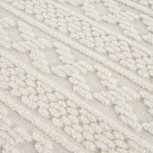 Load image into Gallery viewer, Fadey White 3D Washable Rug