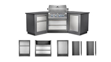 Load image into Gallery viewer, Patio Outdoor Kitchen Grill - Patio Elegance OASIS™ 200 with Built-in 700 Series 32" Gas Grill