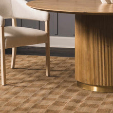 Load image into Gallery viewer, Kuval Checkered Brown Outdoor Rug