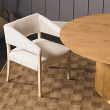 Load image into Gallery viewer, Kuval Checkered Brown Outdoor Rug