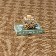 Load image into Gallery viewer, Kuval Checkered Brown Outdoor Rug