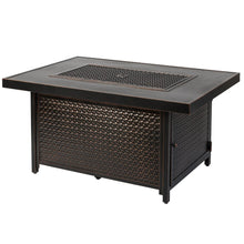 Load image into Gallery viewer, Weyland Rectangle Aluminum LPG Fire Pit