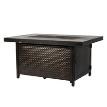 Load image into Gallery viewer, Weyland Rectangle Aluminum LPG Fire Pit