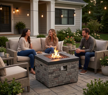 Load image into Gallery viewer, 32-Inch Outdoor Fire Pit Table