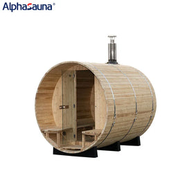 Outdoor Barrel Sauna