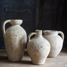 Load image into Gallery viewer, Cement Pot Pompeii Style Handmade Art Amphora Vase Pot