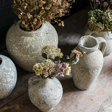 Load image into Gallery viewer, Cement Pot Pompeii Style Handmade Art Amphora Vase Pot