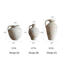 Load image into Gallery viewer, Cement Pot Pompeii Style Handmade Art Amphora Vase Pot