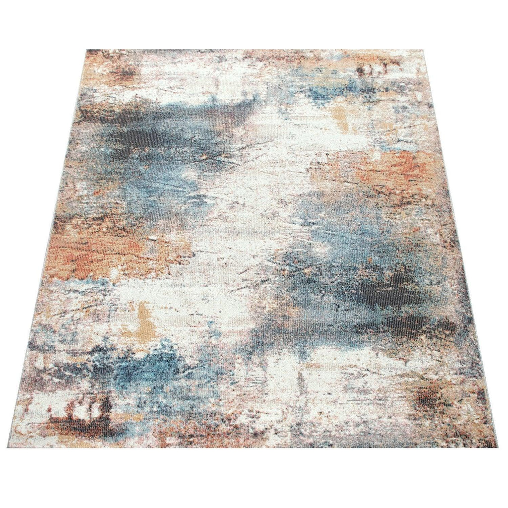 Colourful Indoor & Outdoor Rug For Patio Used Look