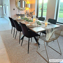 Load image into Gallery viewer, Cream Braided Faux Jute Outdoor Rug
