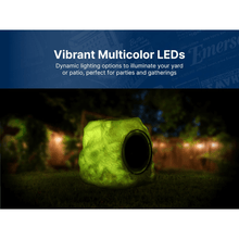 Load image into Gallery viewer, Emerson Rock Party Solar Multicolor LED Bluetooth Outdoor Speaker