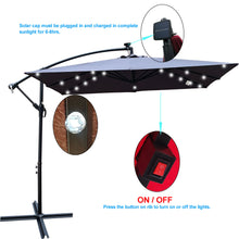 Load image into Gallery viewer, Square 2.5X2.5M Outdoor Patio Umbrella