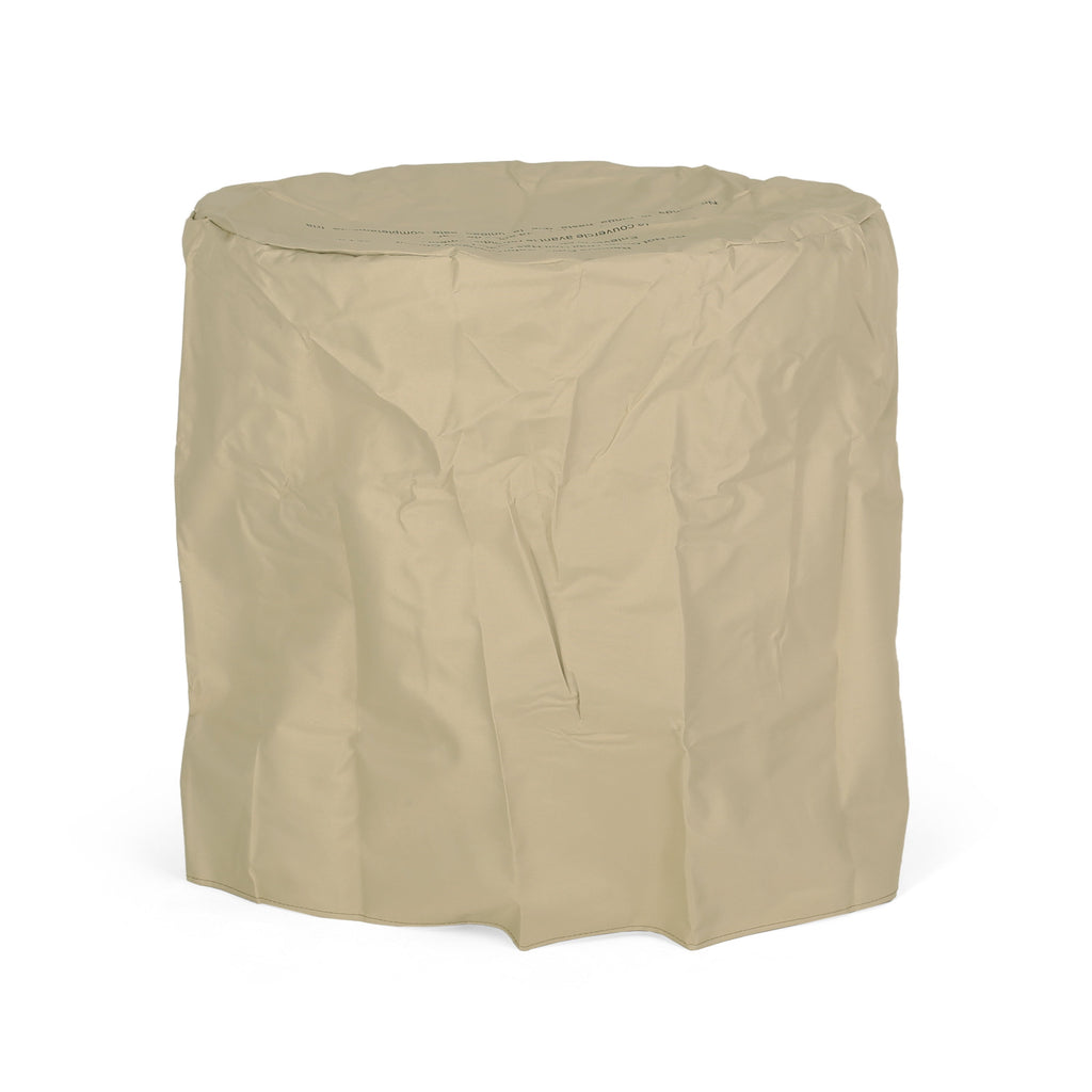 Round 25' Magnesium Oxide Fire Pit - 40,000 BTU