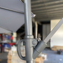 Load image into Gallery viewer, 10 Ft Offset Cantilever Patio Umbrella With Crank And Tilt Adjustment For Pool, Deck, And Garden - Gray