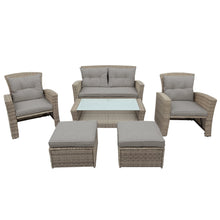 Load image into Gallery viewer, Set Of 4 Piece Outdoor Patio Furniture