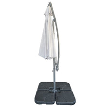 Load image into Gallery viewer, 10 Ft Offset Cantilever Patio Umbrella With Crank And Tilt Adjustment For Pool, Deck, And Garden - Gray