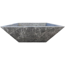 Load image into Gallery viewer, Silver Shadow Marble Natural Stone Fire Pit