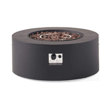 Load image into Gallery viewer, Alora Modern 32-Inch 40K BTU Round Iron Propane Fire Pit (SAK29102)