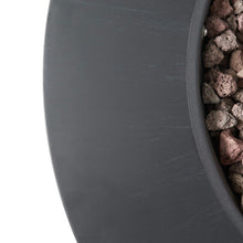 Load image into Gallery viewer, Alora Modern 32-Inch 40K BTU Round Iron Propane Fire Pit (SAK29102)