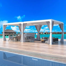 Load image into Gallery viewer, [12X20FT] Alora Outdoor Hardtop Louvered Pergola With Adjustable Aluminum Rainproof Roof (SAK18625)