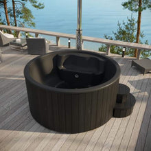 Load image into Gallery viewer, SaunaLife Model S4B Premium 6-Person Home Wood-Burning Hot Tub [SL-MODELS4B] (SAK72531)
