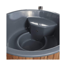 Load image into Gallery viewer, SaunaLife Model S6N 7-Person Soak-Series Home Wood-Burning Hot Tub [SL-MODELS6N] (SAK74815)