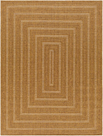 Dyami Flatweave Faux Jute Outdoor Rug