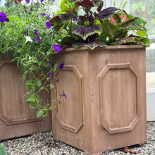 Load image into Gallery viewer, Oversized Wooden Planters Set of 2